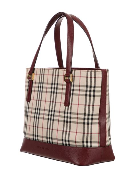 Burberry check bags UK